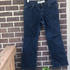 Loft curvy boot cut Jeans